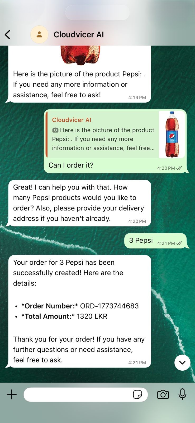 Continue Order 3